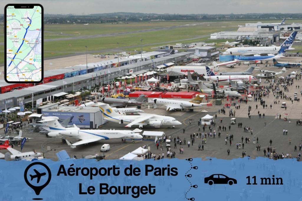 Smart House Airport Cdg, Asterix Διαμέρισμα Louvres Εξωτερικό φωτογραφία